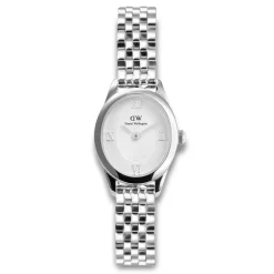Daniel Wellington ure Daniel Wellington Oval Mini 25mm DW00100808 | Dame Dameure Med Lænke | Dameure I Stål