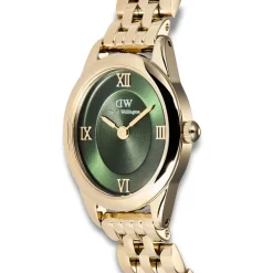 Daniel Wellington ure Daniel Wellington Oval Mini 25mm DW00100804 | Dame Dameure Med Lænke | Dameure I Gulddouble