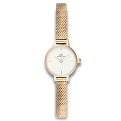 Daniel Wellington ure Daniel Wellington Petite Mini Evergold DW00100745 | Dame Dameure Med Lænke | Dameure I Gulddouble