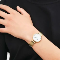 Daniel Wellington ure Daniel Wellington Petite Roman 28mm DW00100682 | Dame Dameure Med Lænke | Dameure I Gulddouble