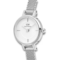 Daniel Wellington ure Daniel Wellington Petite Mini Sterling DW00100746 | Dame Dameure Med Lænke | Dameure I Stål