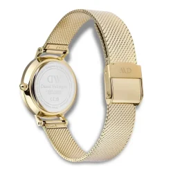 Daniel Wellington ure Daniel Wellington Petite Mirror 28mm DW00100797 | Dame Dameure Med Lænke | Dameure I Gulddouble
