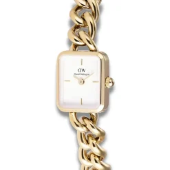 Daniel Wellington ure Daniel Wellington Petite Chain 18mm DW00100836 | Dame Dameure Med Lænke | Dameure I Gulddouble
