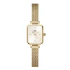 Daniel Wellington ure Daniel Wellington Quadro Mini Evergold DW00100656 | Dame Dameure I Gulddouble
