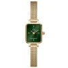 Daniel Wellington ure Daniel Wellington Quadro Mini Evergold DW00100653 | Dame Dameure Med Lænke | Dameure I Gulddouble