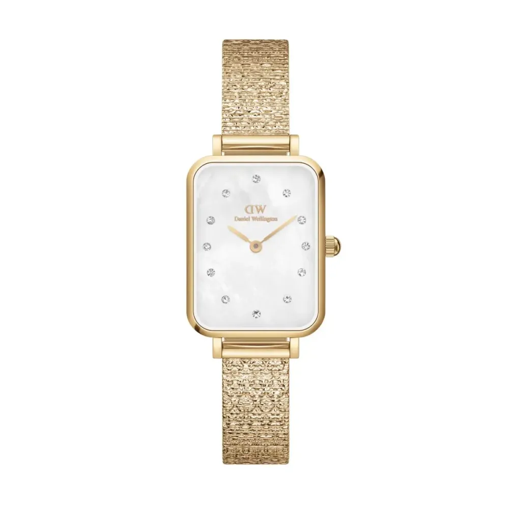 Daniel Wellington ure Daniel Wellington Quadro Lumine DW00100582 | Dame Dameure Med Lænke | Dameure I Gulddouble