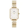 Daniel Wellington ure Daniel Wellington Quadro Evergold DW00100622 | Dame Dameure Med Lænke | Dameure I Gulddouble