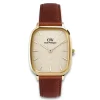 Daniel Wellington ure Daniel Wellington Vintage 36mm DW00100839 | Herreure Med Rem | Herreure I Gulddouble