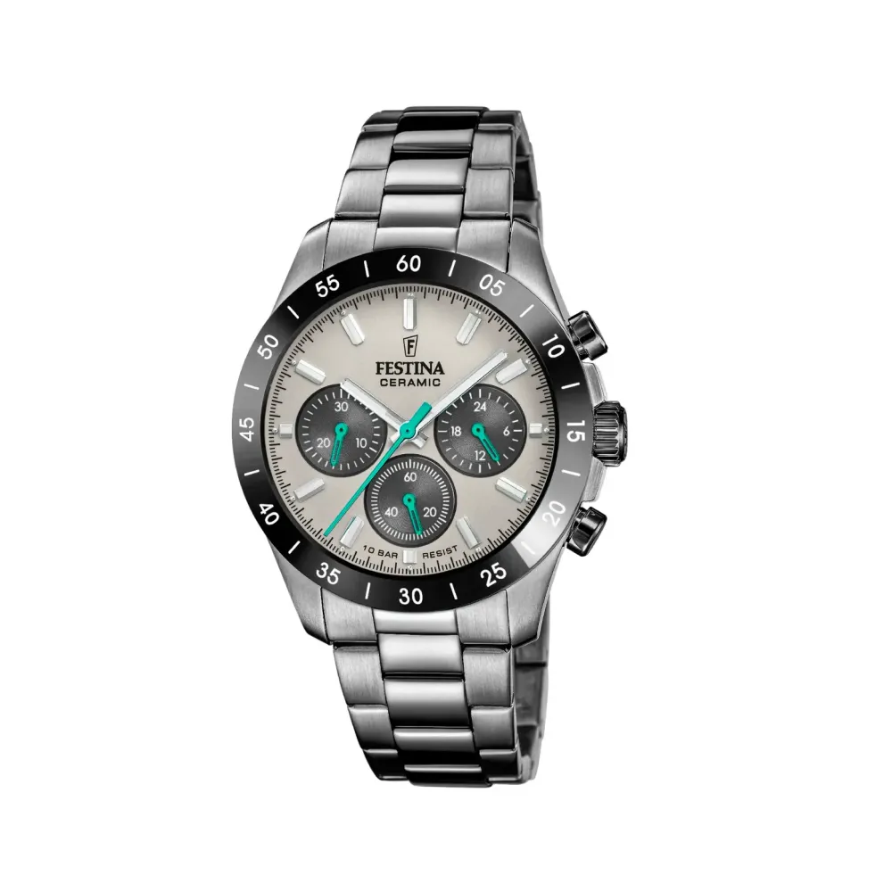 Festina ure Festina Ceramic Chrono F20703/1 | Dame Dameure Med Lænke | Dameure I Stål