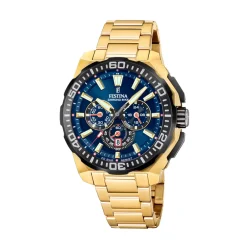 Festina ure Festina Chrono Bike F20727/1 | Herreure Med Lænke | Herreure I Gulddouble