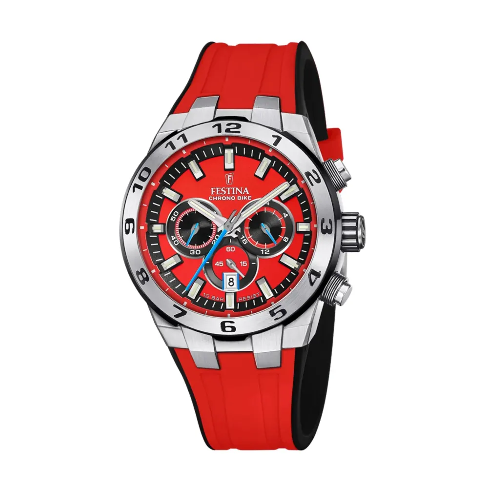 Festina ure Festina Chrono Bike F20671/5 | Herreure Med Rem | Herreure I Stål