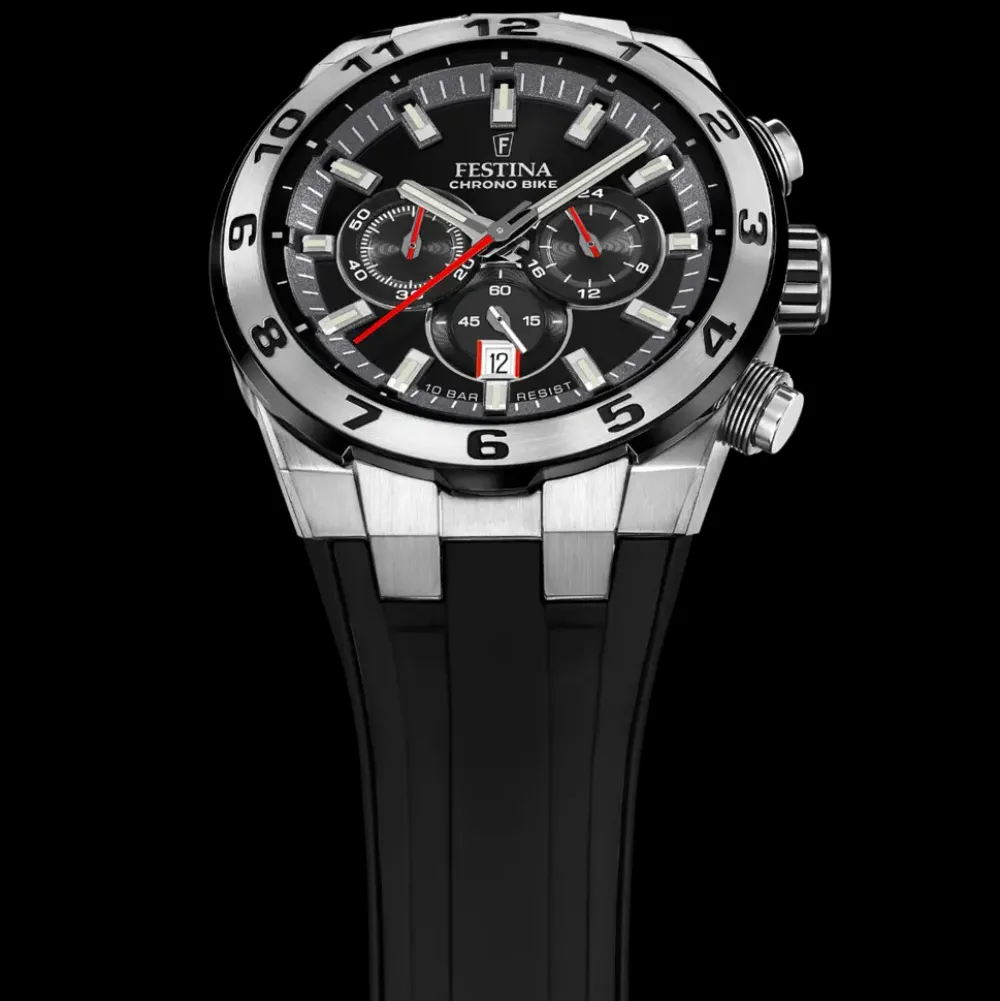 Festina ure Festina Chrono Bike F20671/6 | Herreure Med Rem | Herreure I Stål