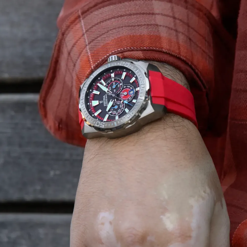 Festina ure Festina Chrono Bike F20725/5 | Herreure Med Rem | Herreure I Stål