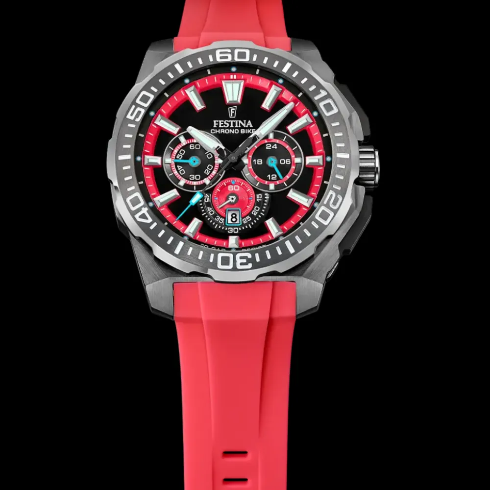 Festina ure Festina Chrono Bike F20725/5 | Herreure Med Rem | Herreure I Stål