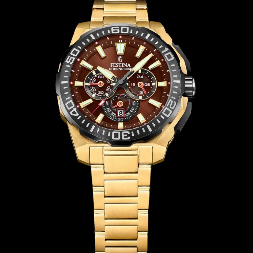 Festina ure Festina Chrono Bike F20727/3 | Herreure Med Lænke | Herreure I Stål
