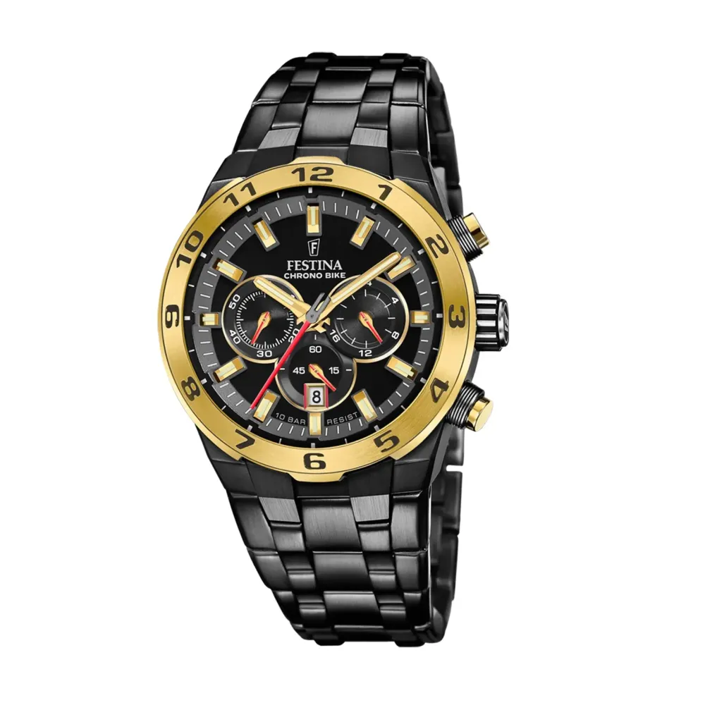 Festina ure Festina Chrono Bike Limited Edition F20675/1 | Herreure Med Lænke | Herreure I Stål