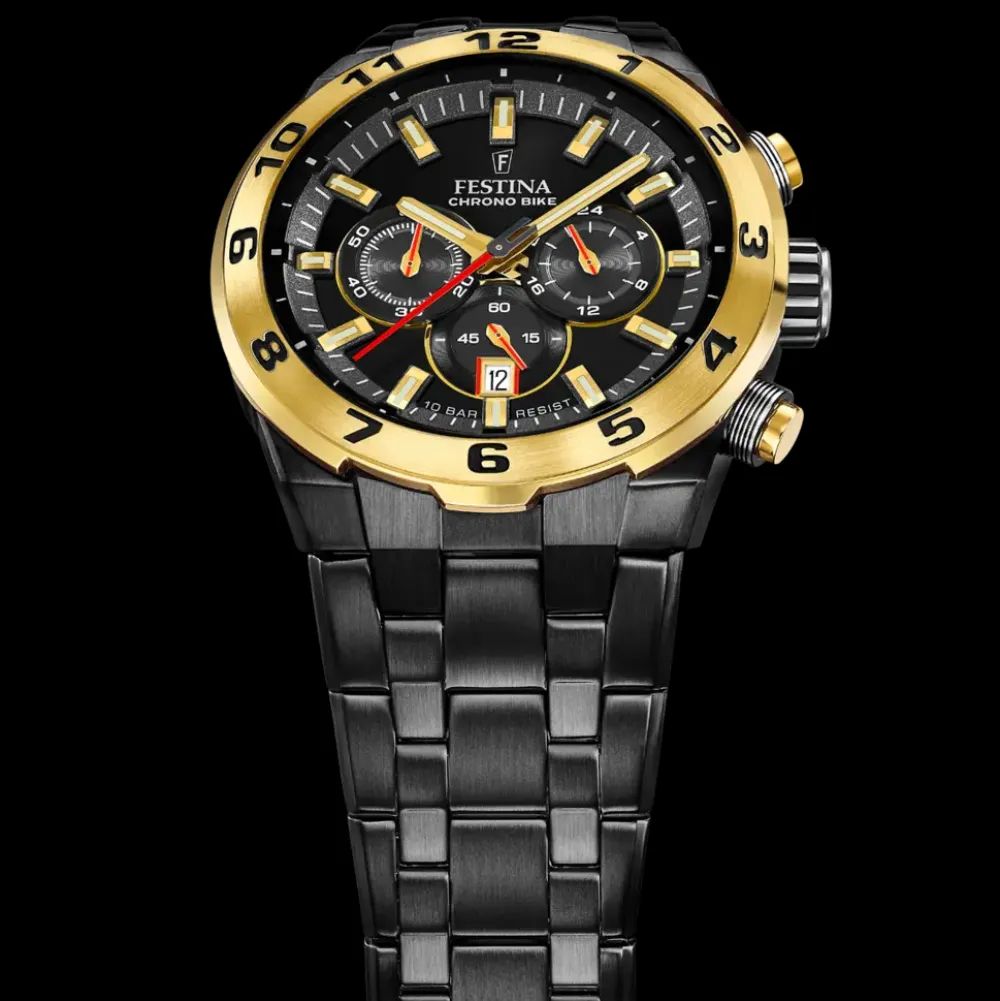 Festina ure Festina Chrono Bike Limited Edition F20675/1 | Herreure Med Lænke | Herreure I Stål