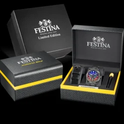 Festina ure Festina Chrono Bike Limited Danmark Edition F20731/2S | Herreure Med Rem | Herreure Med Lænke