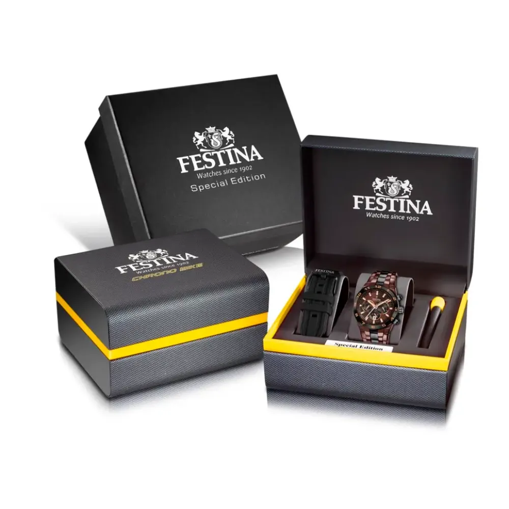 Festina ure Festina Chrono Bike Special Edition F20708/1 | Herreure Med Lænke | Herreure I Stål