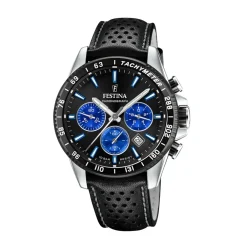 Festina ure Festina Chrono F20561/6 | Herreure Med Rem | Herreure I Stål