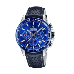 Festina ure Festina Chrono F20561/3 | Herreure Med Rem | Herreure I Stål