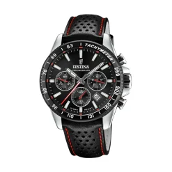 Festina ure Festina Chrono F20561/4 | Herreure Med Rem | Herreure I Stål