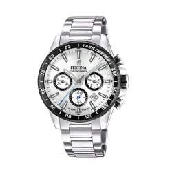 Festina ure Festina Chrono F20560/1 | Herreure I Stål | Herreure Med Lænke