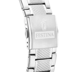 Festina ure Festina Chrono F20668/3 | Herreure Med Lænke | Herreure I Stål