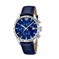 Festina ure Festina Chronograph F16760/3 | Herreure Med Rem | Herreure I Stål