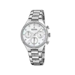 Festina ure Festina Chronograph F20401/1 | Dame Dameure I Stål