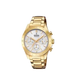 Festina ure Festina Diamant F20400/1 | Dame Dameure Med Lænke | Dameure I Gulddouble