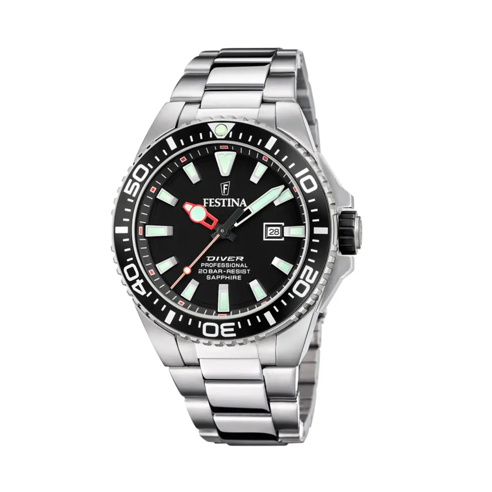Festina ure Festina Diver F20663/3 | Herreure Med Lænke | Herreure I Stål
