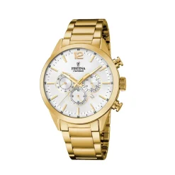 Festina ure Festina F20633/1 | Herreure Med Lænke | Herreure I Gulddouble