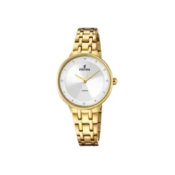 Festina ure Festina F20601/1 | Dame Dameure Med Lænke | Dameure I Gulddouble