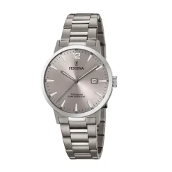 Festina ure Festina F20435/2 | Herreure I Titanium | Herreure Med Lænke