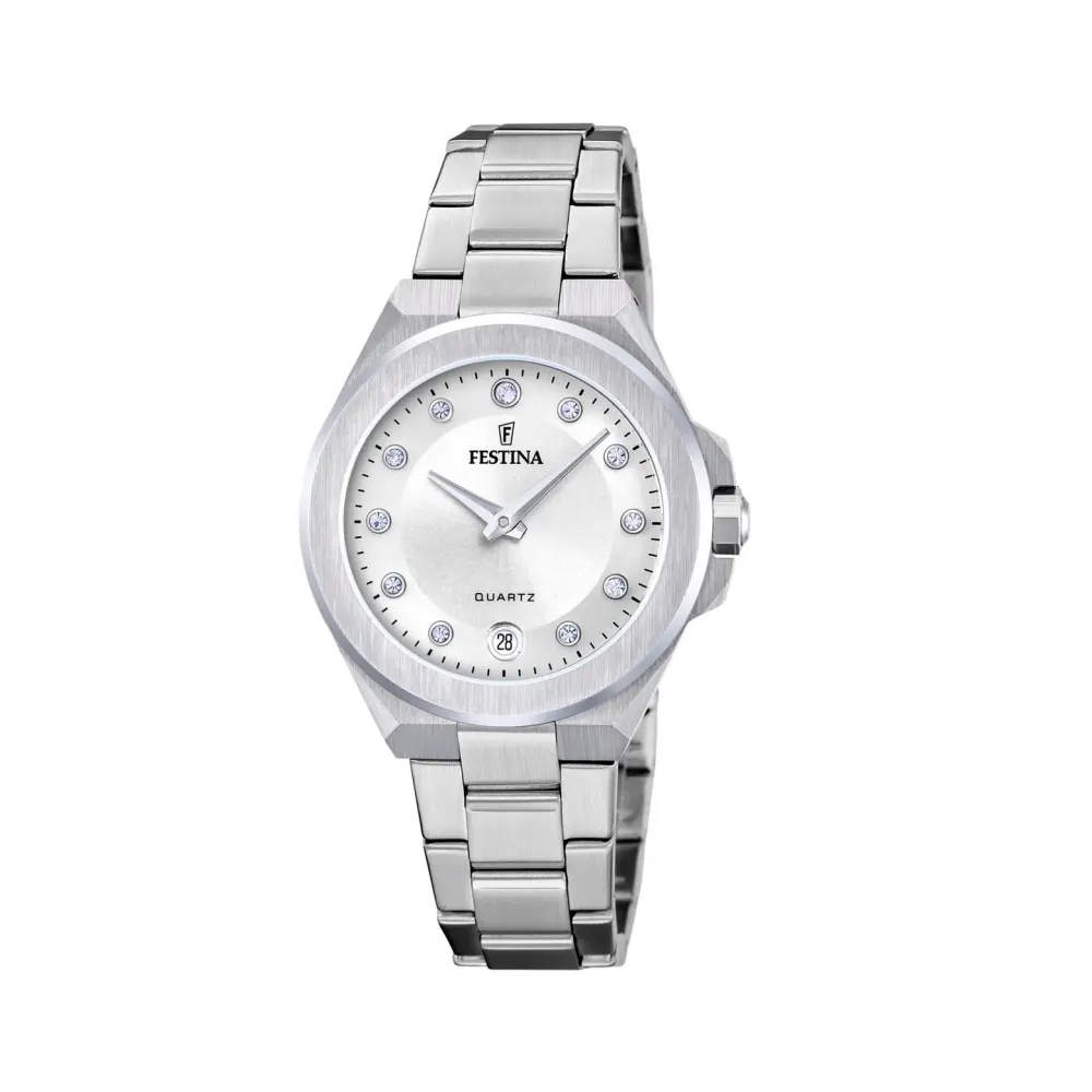 Festina ure Festina Mademoiselle F20700/1 | Dame Dameure Med Lænke | Dameure I Stål