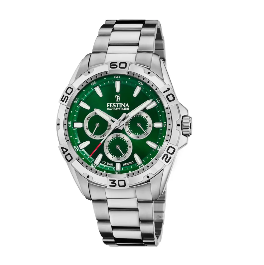 Festina ure Festina Multifunktion F20623/3 | Herreure Med Lænke | Herreure I Stål