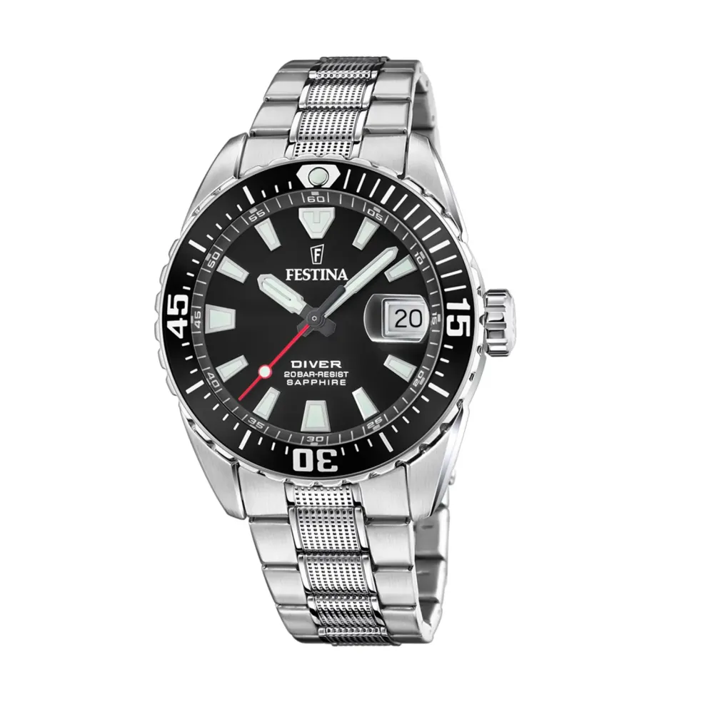 Festina ure Festina Original Diver F20669/3 | Herreure Med Lænke | Herreure I Stål
