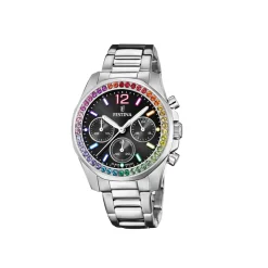Festina ure Festina Rainbow F20606/3 | Dame Dameure Med Lænke | Dameure I Stål