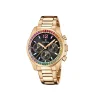 Festina ure Festina Rainbow F20639/3 | Dame Dameure Med Lænke | Dameure I Gulddouble