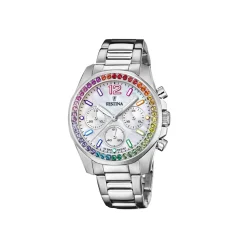 Festina ure Festina Rainbow F20606/2 | Dame Dameure Med Lænke | Dameure I Stål
