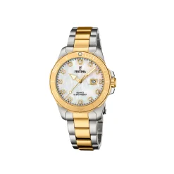Festina ure Festina Sport F20504/2 | Dame Dameure Med Lænke | Dameure I Bicolor