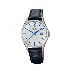 Festina ure Festina Swiss Made Collection F20007/2 | Herreure Med Rem | Herreure I Stål