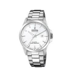 Festina ure Festina Swiss Made F20024/2 | Herreure Med Lænke | Herreure I Stål