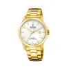 Festina ure Festina Swiss Made F20044/2 | Herreure Med Lænke | Herreure I Gulddouble