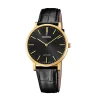 Festina ure Festina Swiss Made F20016/3 | Herreure Med Rem | Herreure I Gulddouble