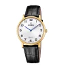 Festina ure Festina Swiss Made F20016/5 | Herreure Med Rem | Herreure I Gulddouble