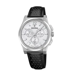 Festina ure Festina Swiss Made F20060/1 | Herreure Med Rem | Herreure I Stål