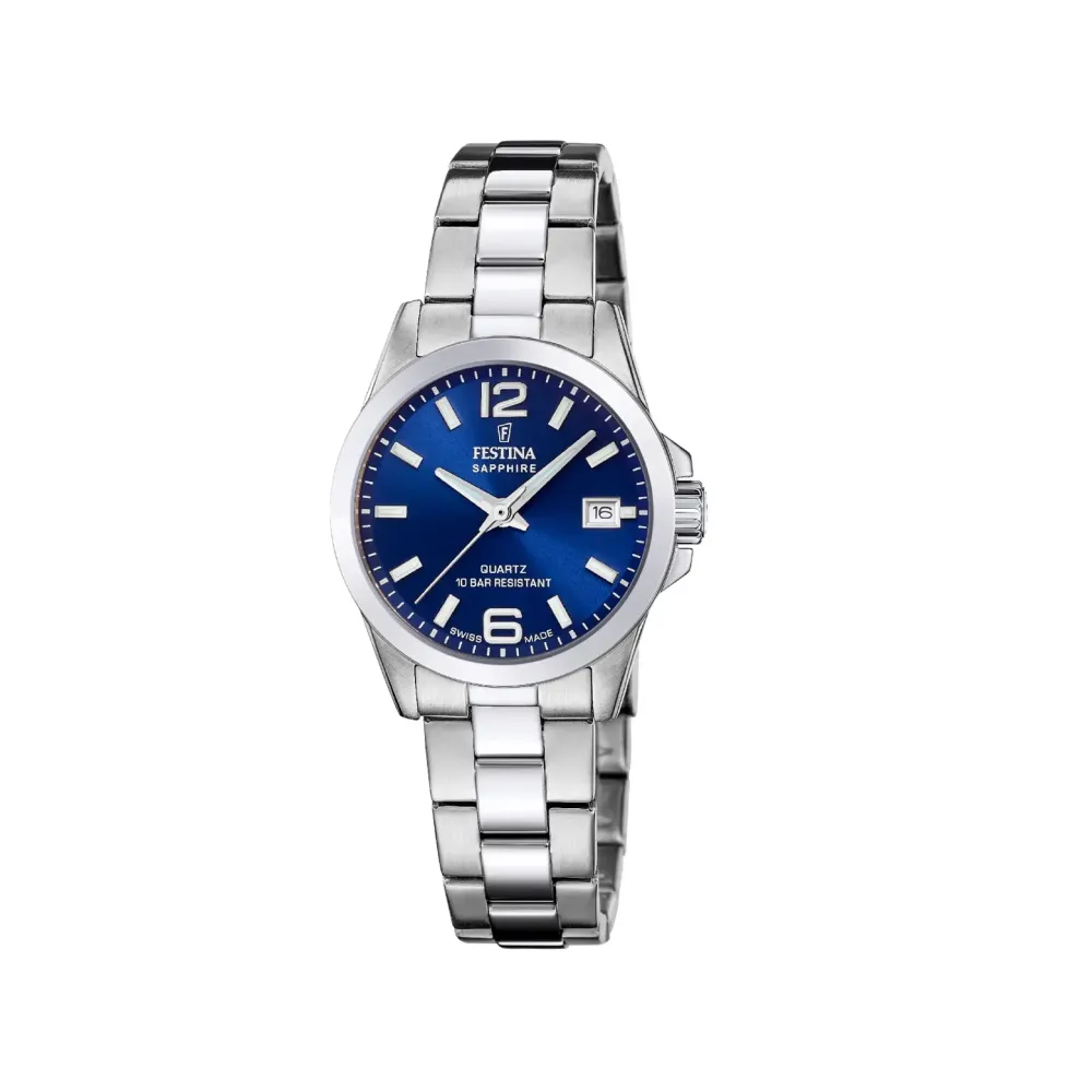 Festina ure Festina Swiss Made F20049/5 | Dame Dameure Med Lænke | Dameure I Stål