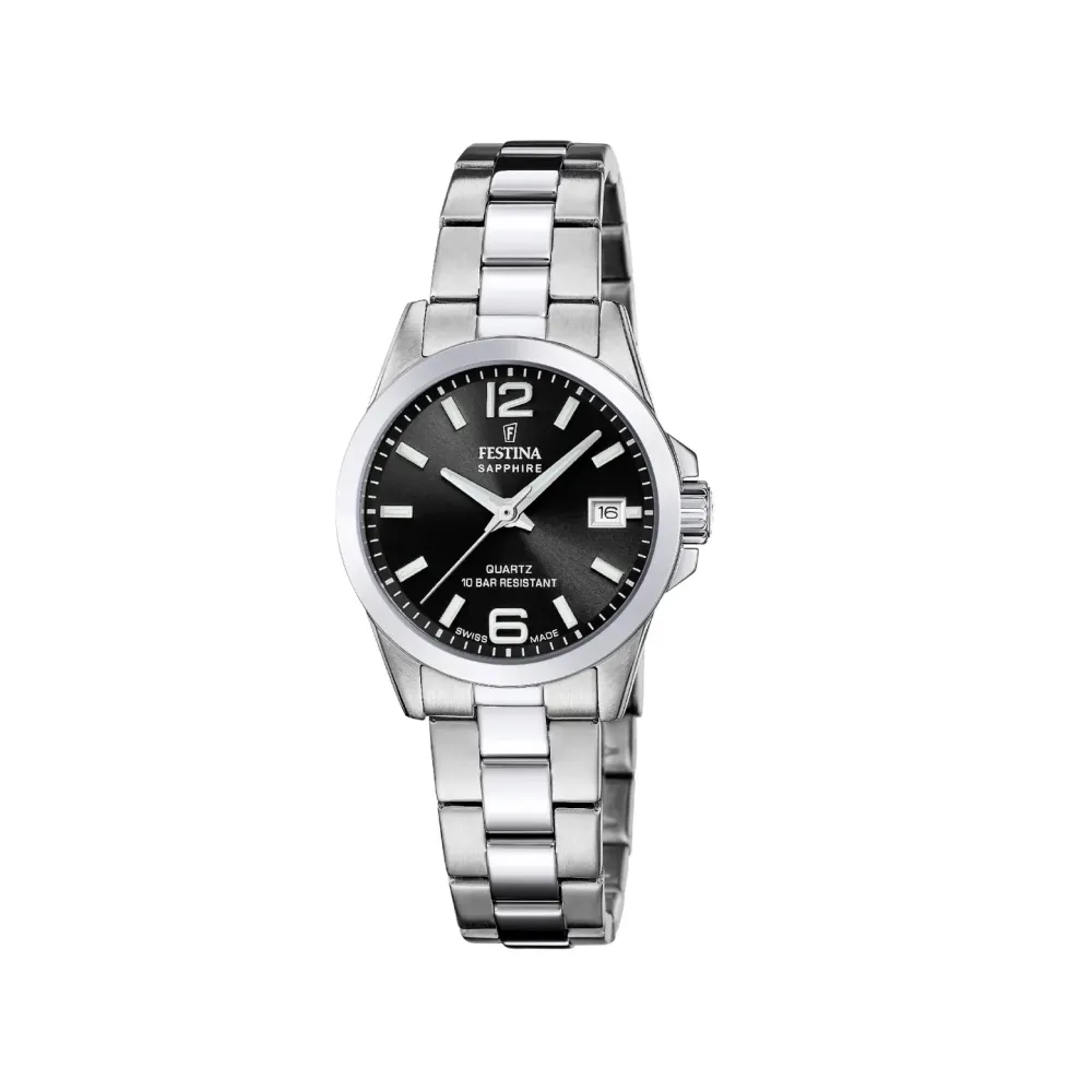 Festina ure Festina Swiss Made F20049/6 | Dame Dameure Med Lænke | Dameure I Stål